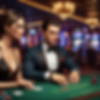 Professional Poker Players at Cesar Casino