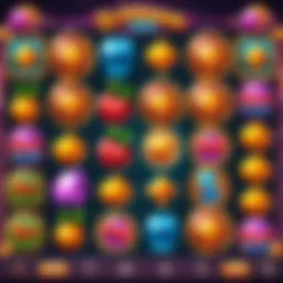 Colorful display of Slotomania free spins feature