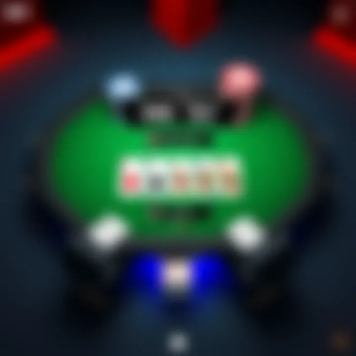 Strategic Elements of Free Hold'em Gameplay Diagram illustrating the strategic elements of free Hold'em gameplay