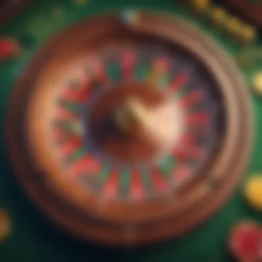 Stylish Casino Roulette Wheel