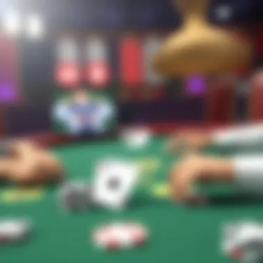 Technological Advancements in Online Poker Gaming A graphic showing the technological advancements in online poker