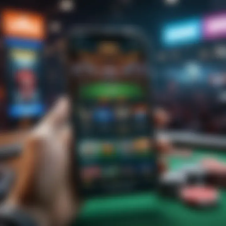 Esports betting app with augmented reality features for immersive experience