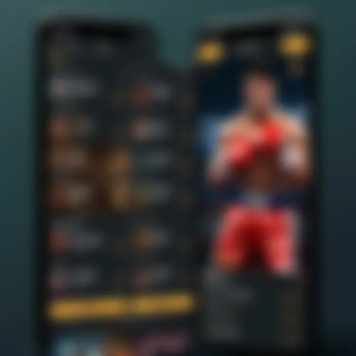 Interactive online boxing betting community