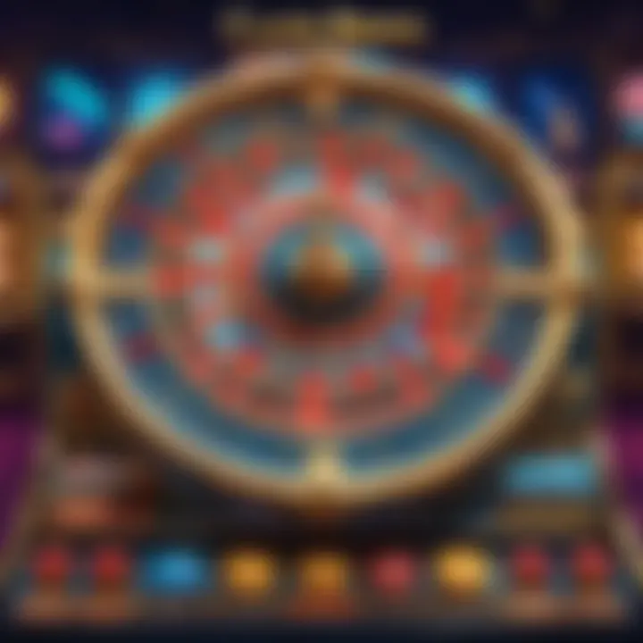 Virtual Casino Jackpot Concept