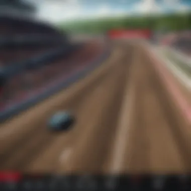 Xfinity race finish line victory celebration