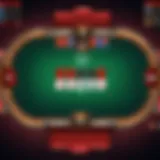 Zynga Poker gameplay interface showcasing chips