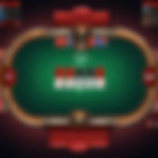 Zynga Poker gameplay interface showcasing chips