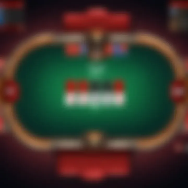 Zynga Poker gameplay interface showcasing chips